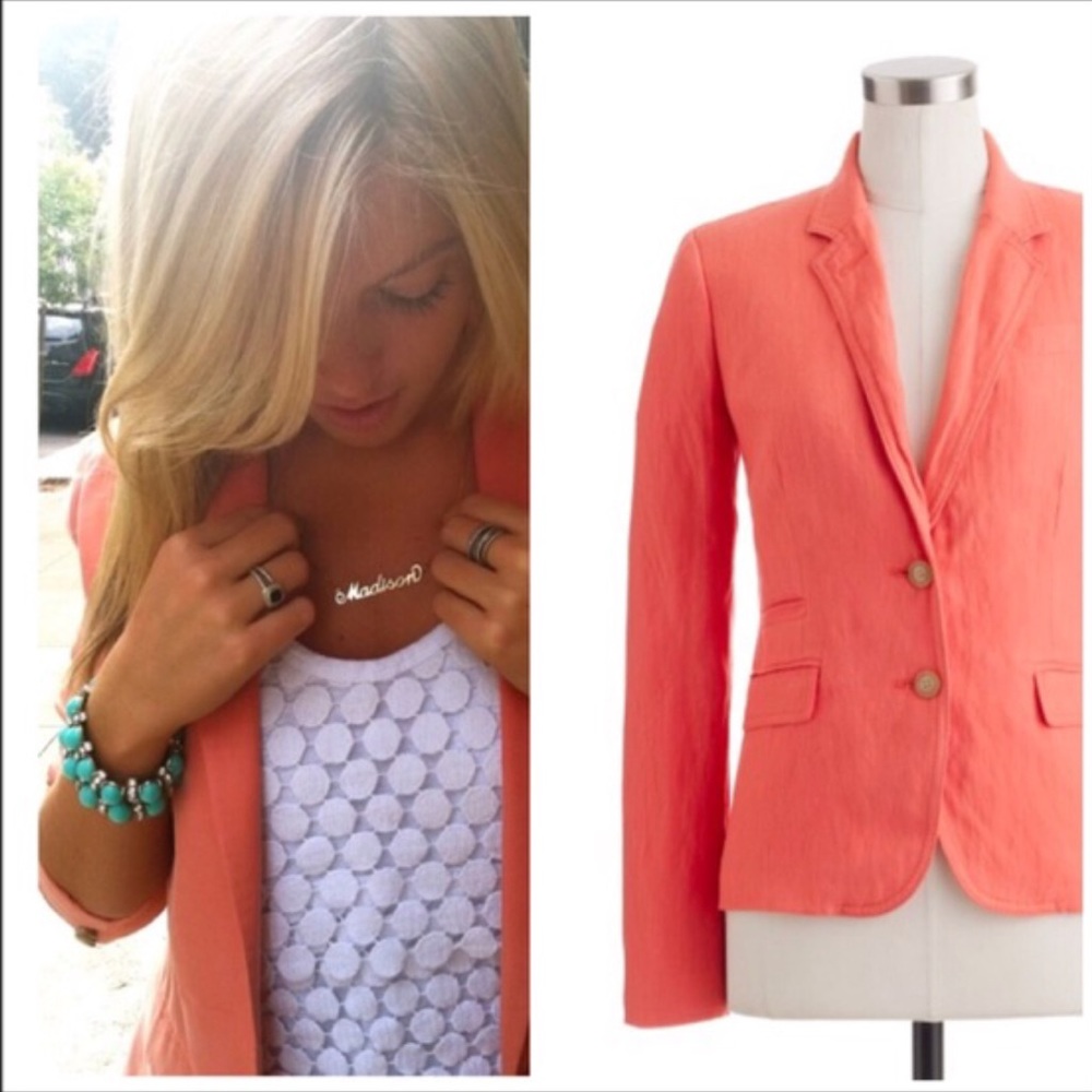 J Crew Classic schoolboy blazer in herringbone